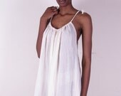 Amazing elastic ankle cream sheer cotton gauze summer pants romper jumpsuit ALL SIZES and more COLOR selections