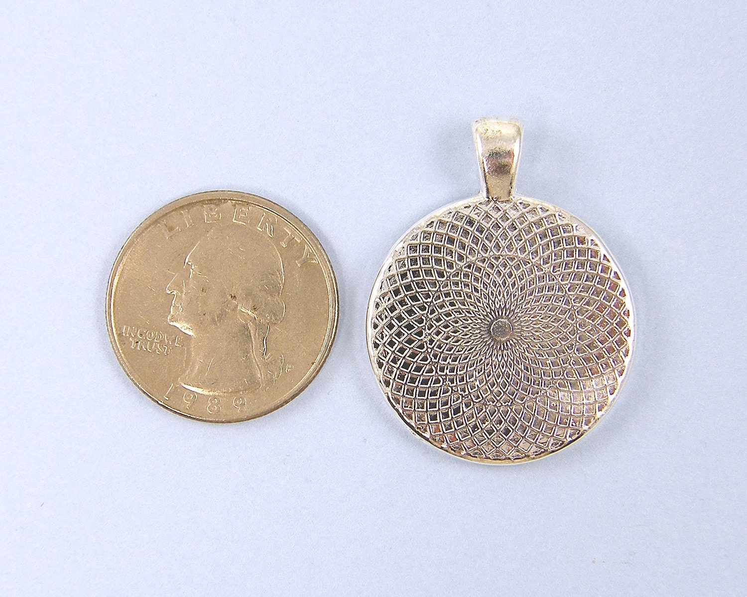 Fish Jewelry - Blue Yellow Fish Marine Sea Life Resin Nature Photo Pendant
