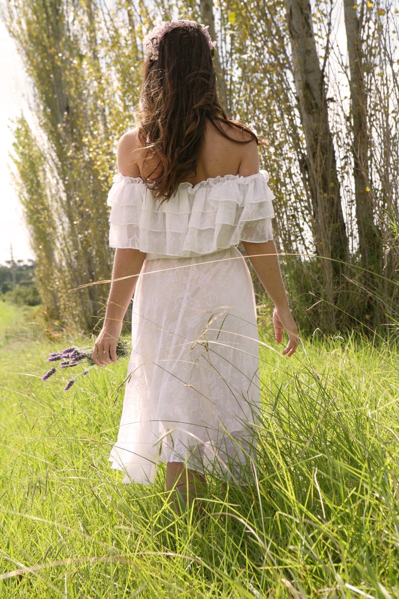 Vintage Wedding Dress - INGRID 1970s