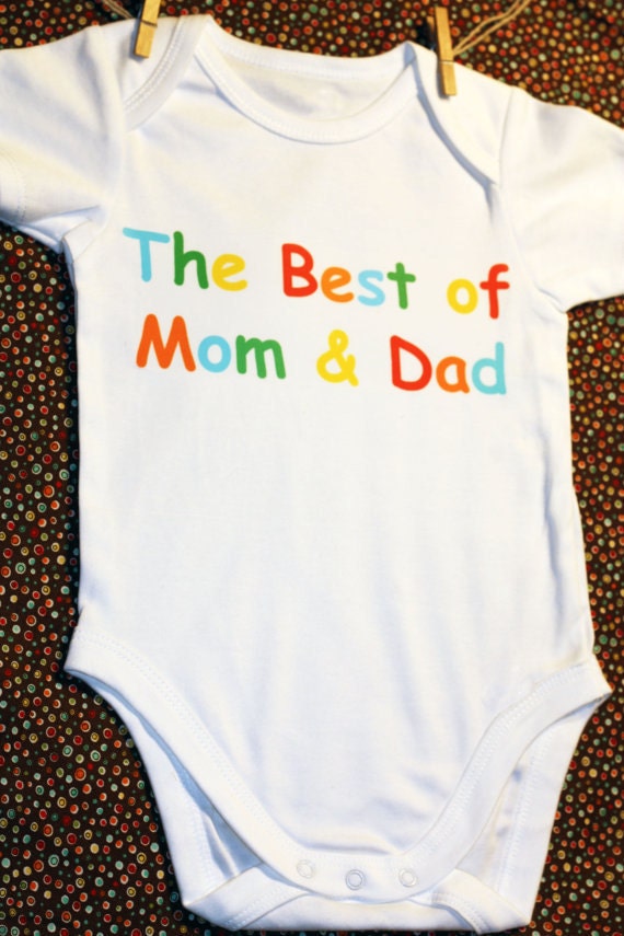 The Best of Mom & Dad Onesie