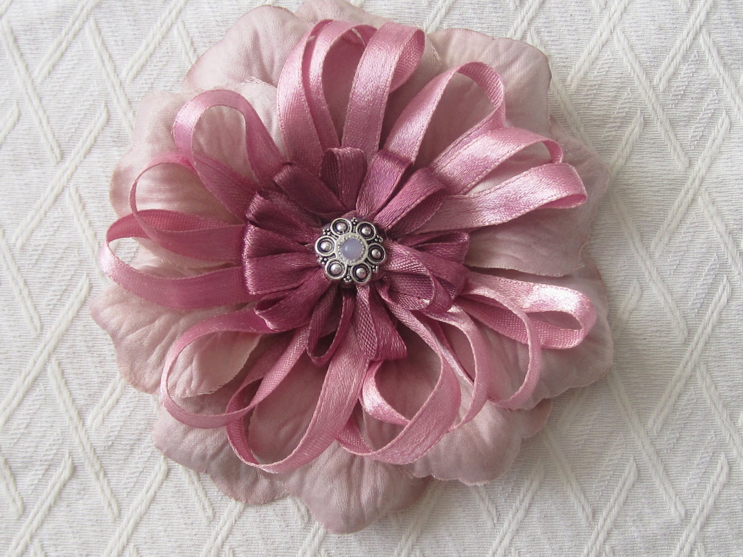 Pink Flower Corsage, Flower Accessory, Wedding Corsage, Prom Flower, Bridesmaid Corsage, Urban Daisy Design