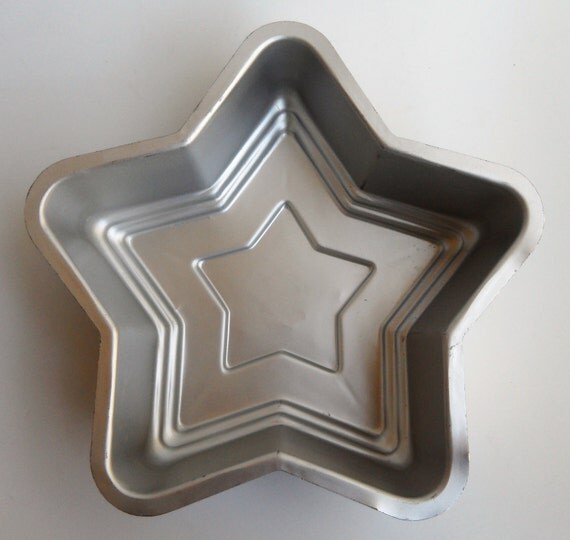 MIRRO Star Shaped Jello Mold Baking Pan Fourth of by RetroHand