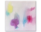 Abstract Contamporary Fine Art - Original oil painting on canvas 8"x8"