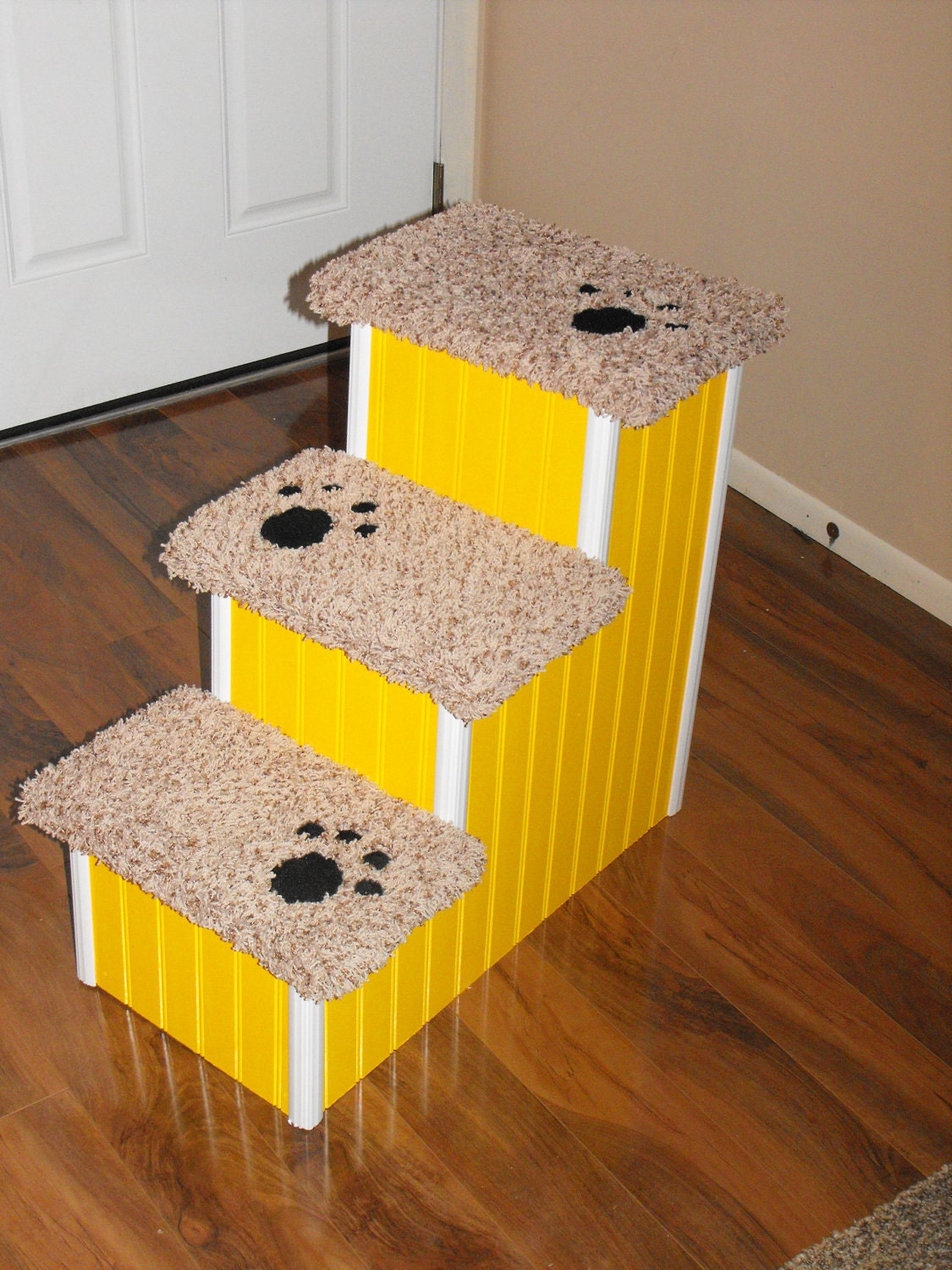 24 inch high 3 tier dog steps for sale. by HamptonBayPetSteps