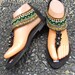 Bolywood Flat Sandals - Suede - Black