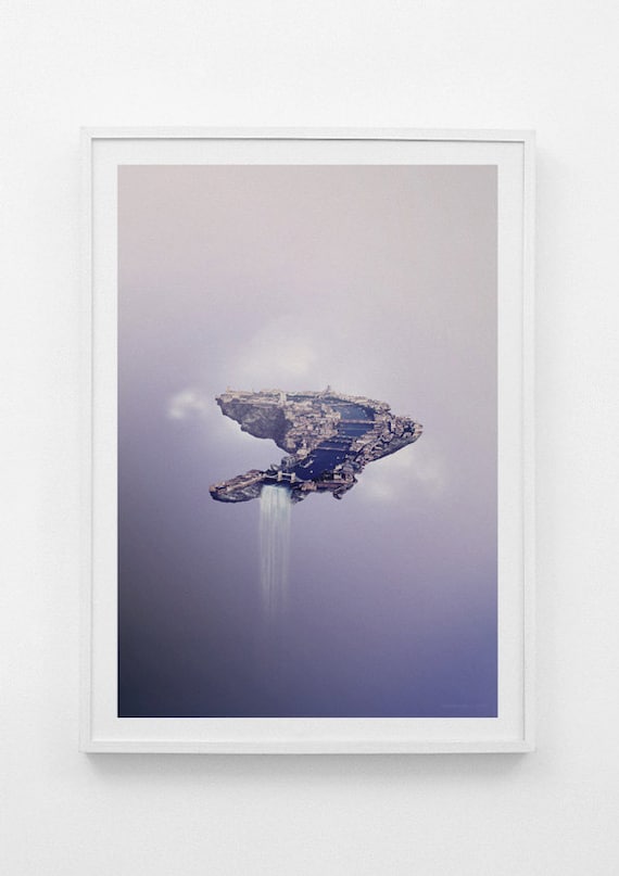 Islands /// London /// limited edition print