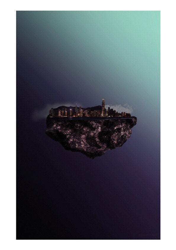 Islands /// Hong Kong /// limited edition print