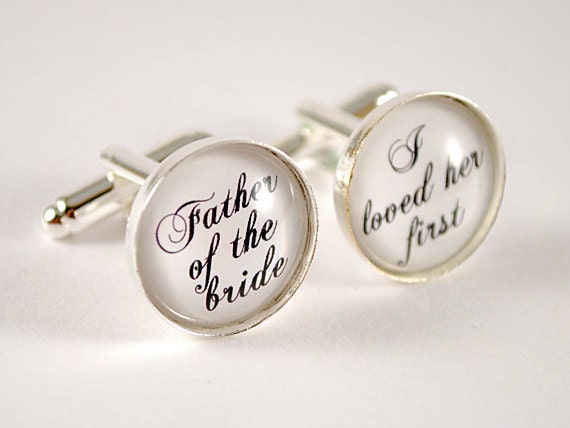 Wedding Father of the Bride Cufflinks
