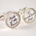 Wedding Father of the Bride Cufflinks
