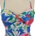 Vintage 80's Does 50's Floral Pinup Sun Dress w/ Shirred Back