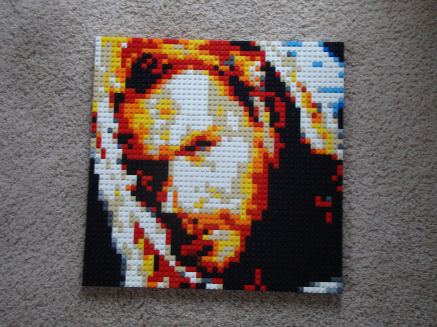 Thor, Avengers Custom Lego Mosaic