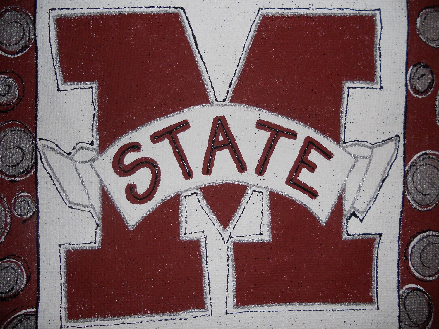 Mississippi State University Door Hanger