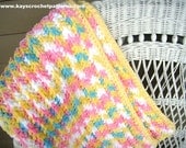 Quick and Easy Crochet Baby Blanket Patterns Set of Two Instant Digital Download