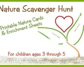 Nature Scavenger Hunt PDF // Homeschool // Nature Hunt // Waldorf // Montessori - HomeSchoolFarmHouse