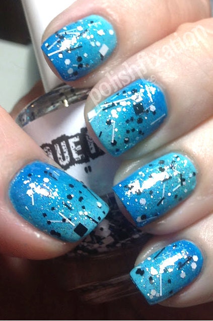Salt n' Peppa : Custom-Blended Glitter Nail Polish / Lacquer