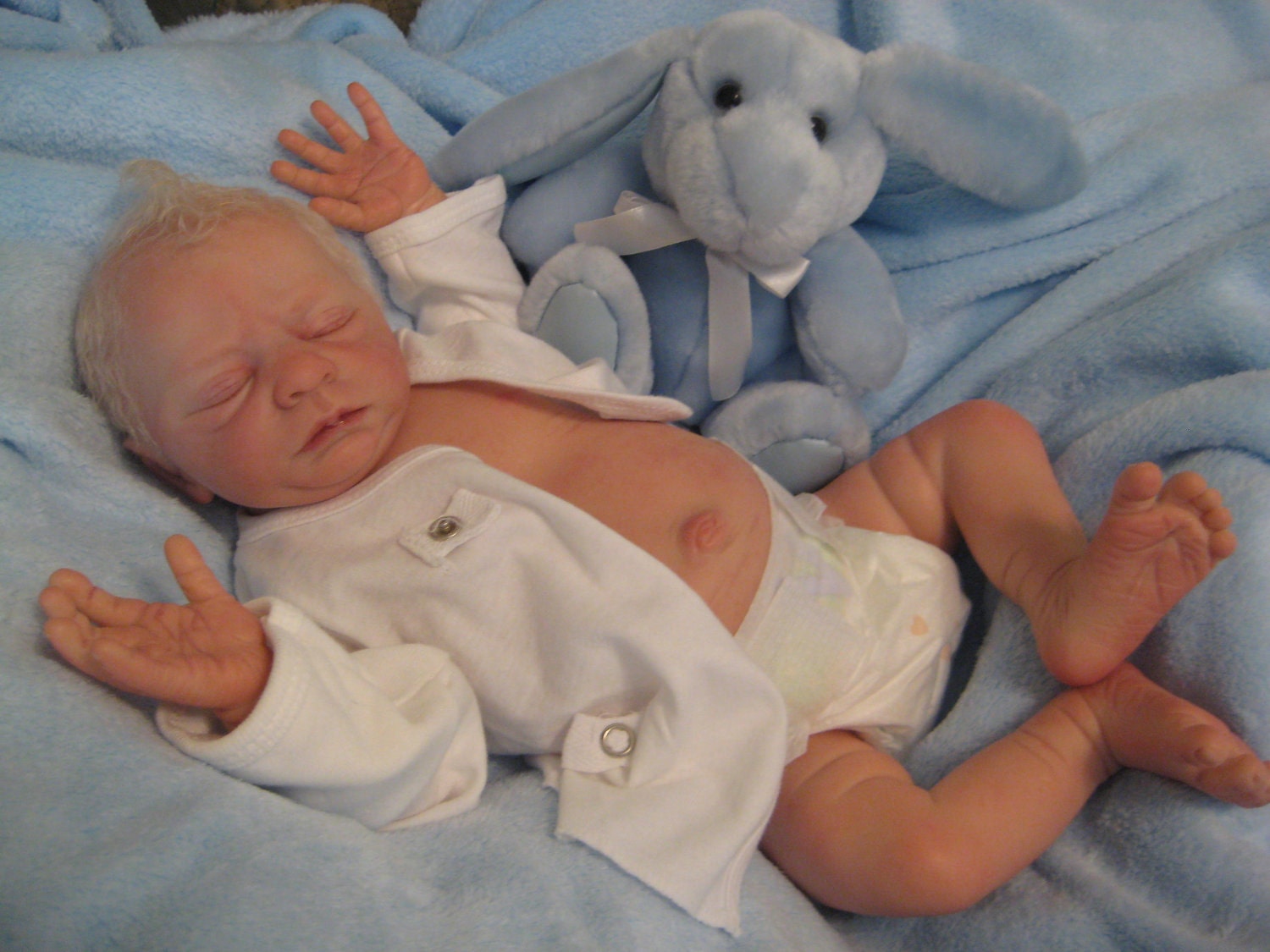 Sweet baby boy, tiny and delightful