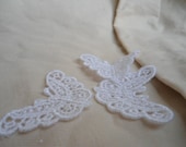 small venice lace applique butterflies (3)