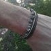 Men's Bracelet - Stone Boho Wrap Style - Man Bracelet