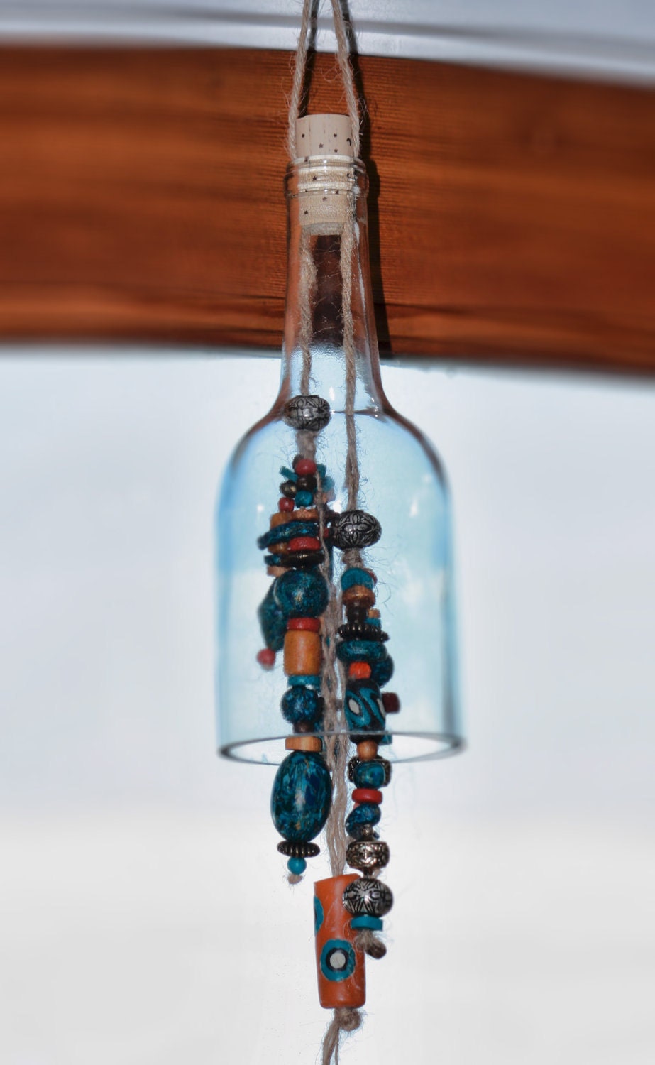 Boho Bottle Wind Chime
