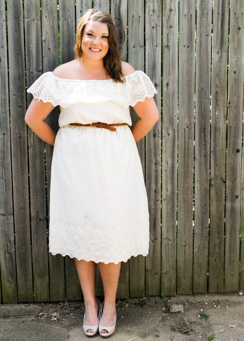 Cream Summer Dress