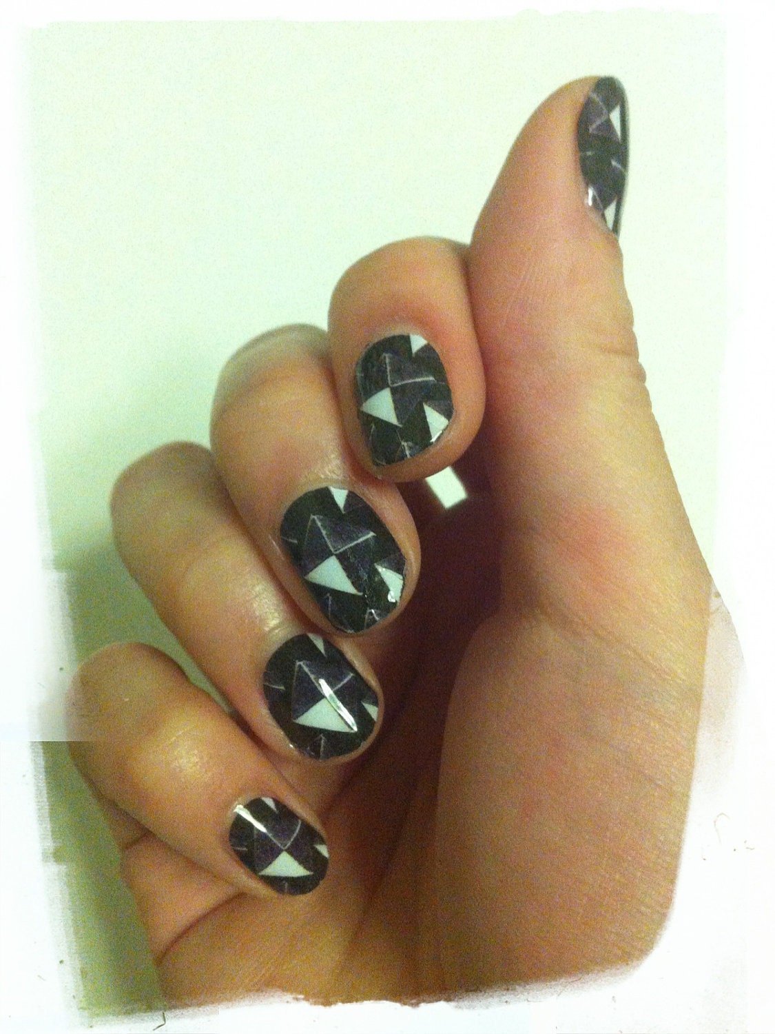 Rock stud - Nail sticker