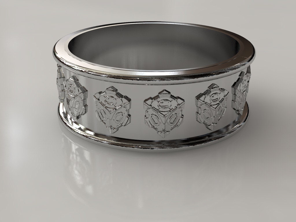 Companion Cube Ring