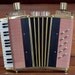1950s Accordion Bar Set // 50s Novelty Barware Set