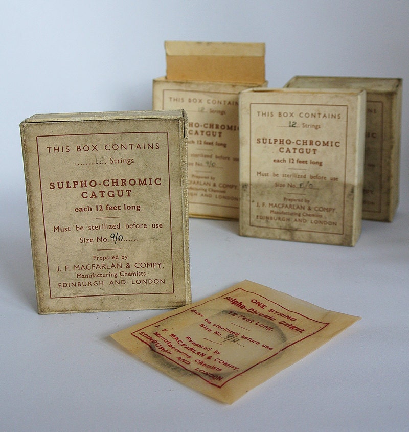 Sulpho-Chromic Catgut sutures in box featured image