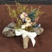 Rustic Farmhouse Wedding Grooms Boutonniere, Wildflower Boutonniere, Grooms Boutonniere, Dried Flower Boutonniere, Country Chic Boutonniere