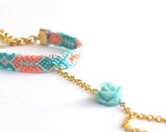 Rose Handpiece in Pastels.