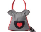 Girlish Natural Leather Accros Body Bag / Purse - "Dress Bag No. 1" from "BAABA BAGS" collection on SALE