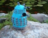 Custom Color Crochet Dalek