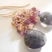 Smoky Quartz Ruby Red Quartz Citrine Pink Topaz Garnet Earrings in 14k Gold Fill, Gemstone Handmade