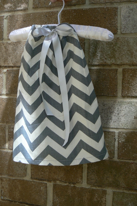 Chevron Print Pillow Case Dress