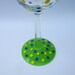 hand painted wine glass "I cook with wine sometimes i add it to the food"