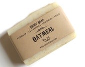 Oatmeal Scrub Soap - Exfoliating soap, All Natural Soap, Scrub Soap, Vegan Soap, Unscented Soap