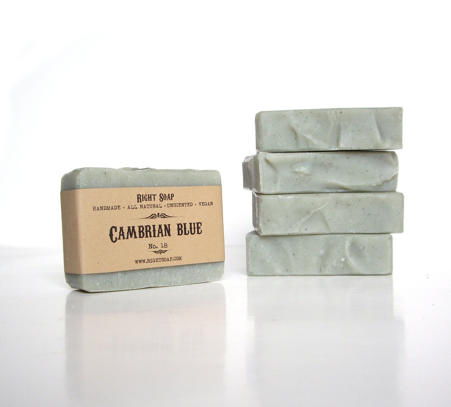 Cambrian Blue Soap - Detox soap, All Natural soap, Vegan soap, Unscented Soap