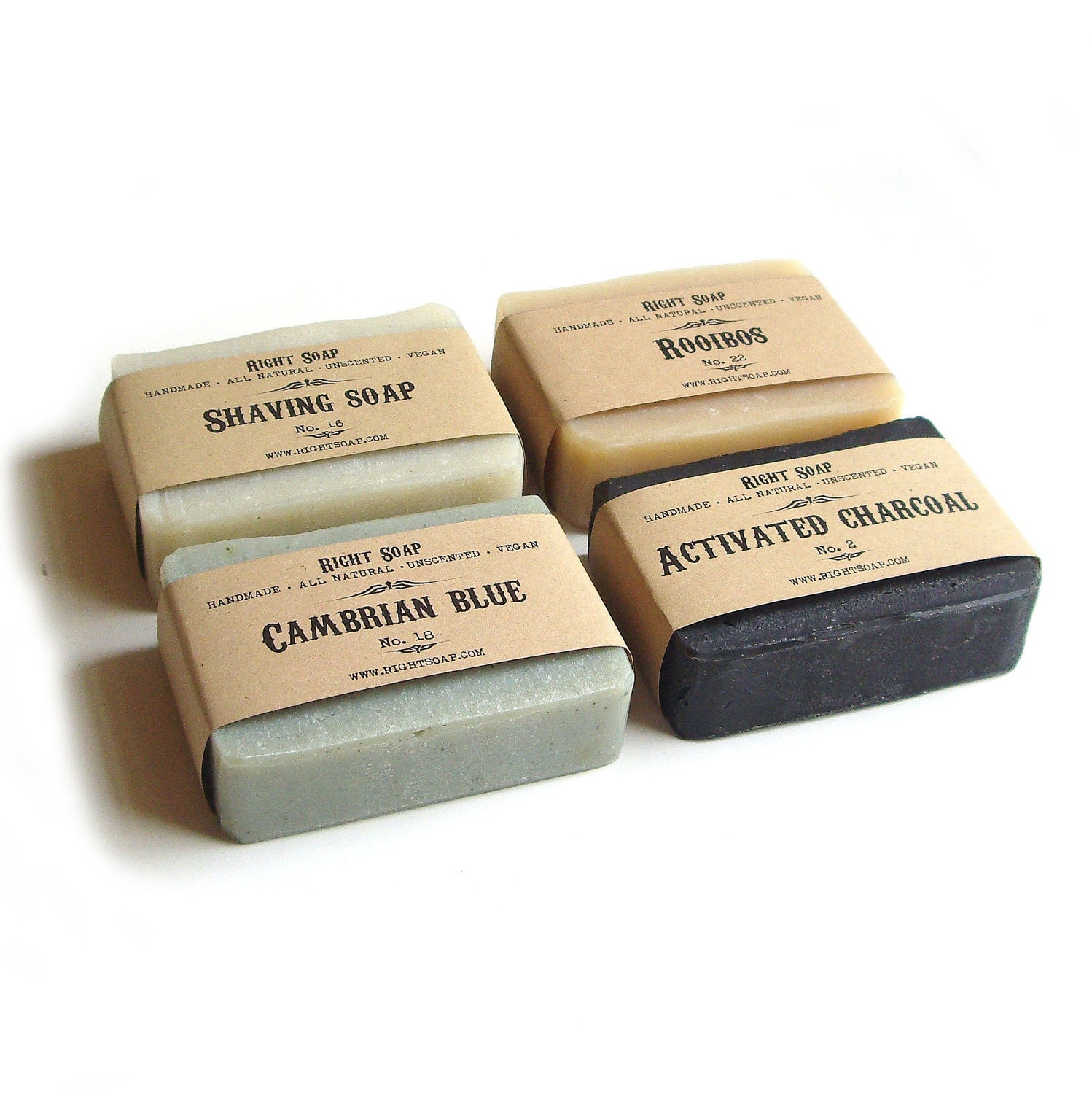Gift Set - Men Soap set, gifts for men, Vegan Soap, Unscented Soap, All Natural Soap, Handmade Soap, Fragrance Free Soap,
