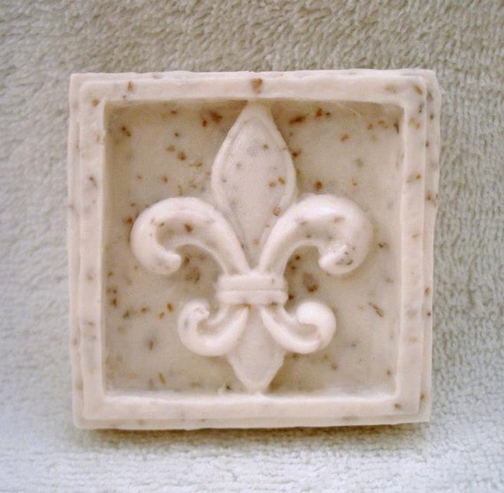 Handmade Fleur-de-lis French Soap