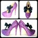 Sugar Plum Glitter High Heels