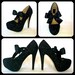 After Dark Glitter High Heels