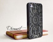 iPhone 5 case, iPhone 4 case, iPhone 4s case, case for iPhone 4,  ornaments pattern B058
