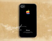 iPhone 5 case, iPhone 4 case, iPhone 4s case, case for iPhone 4, apple classic logo B220