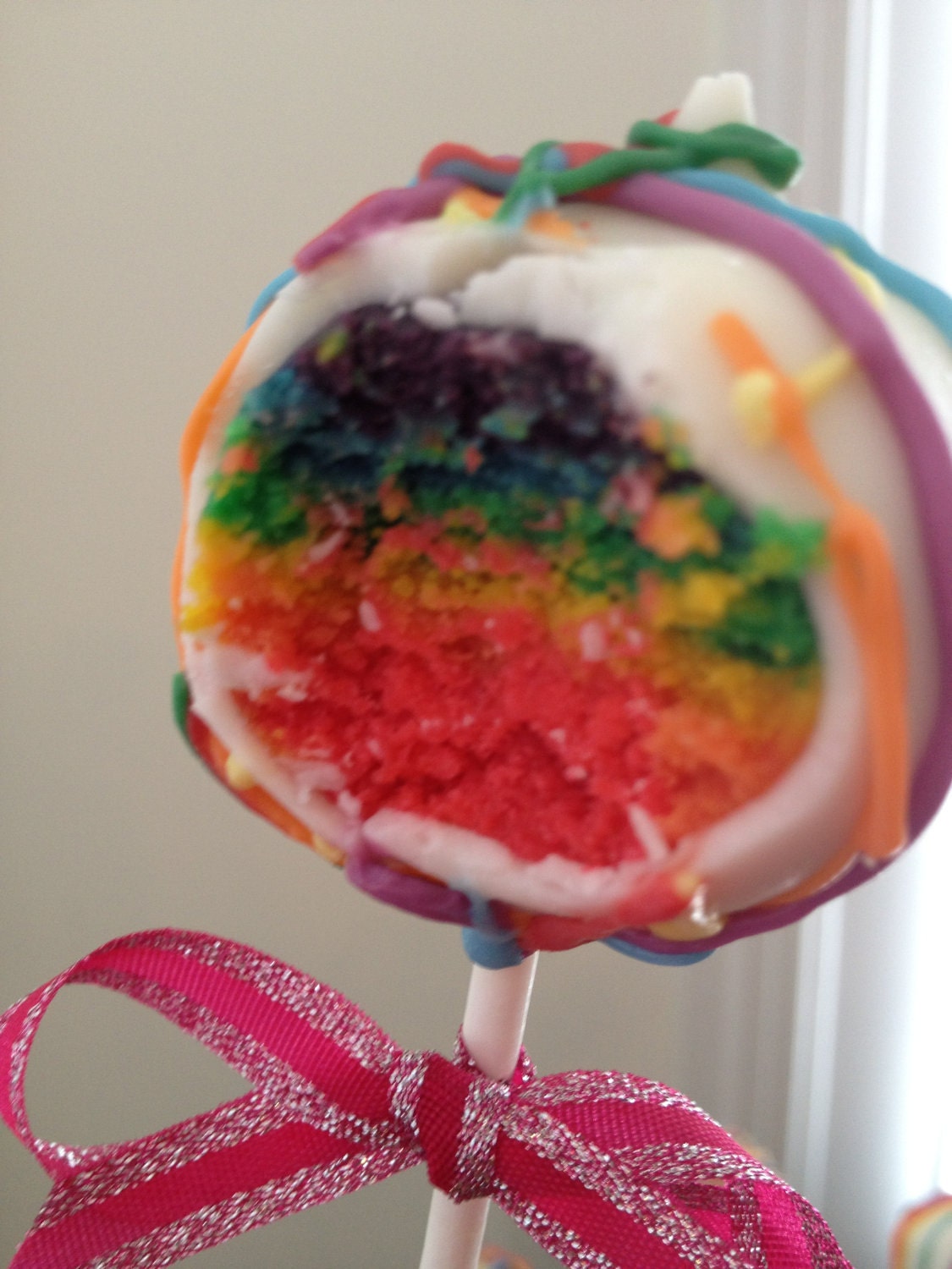 Rainbow Cake Pops