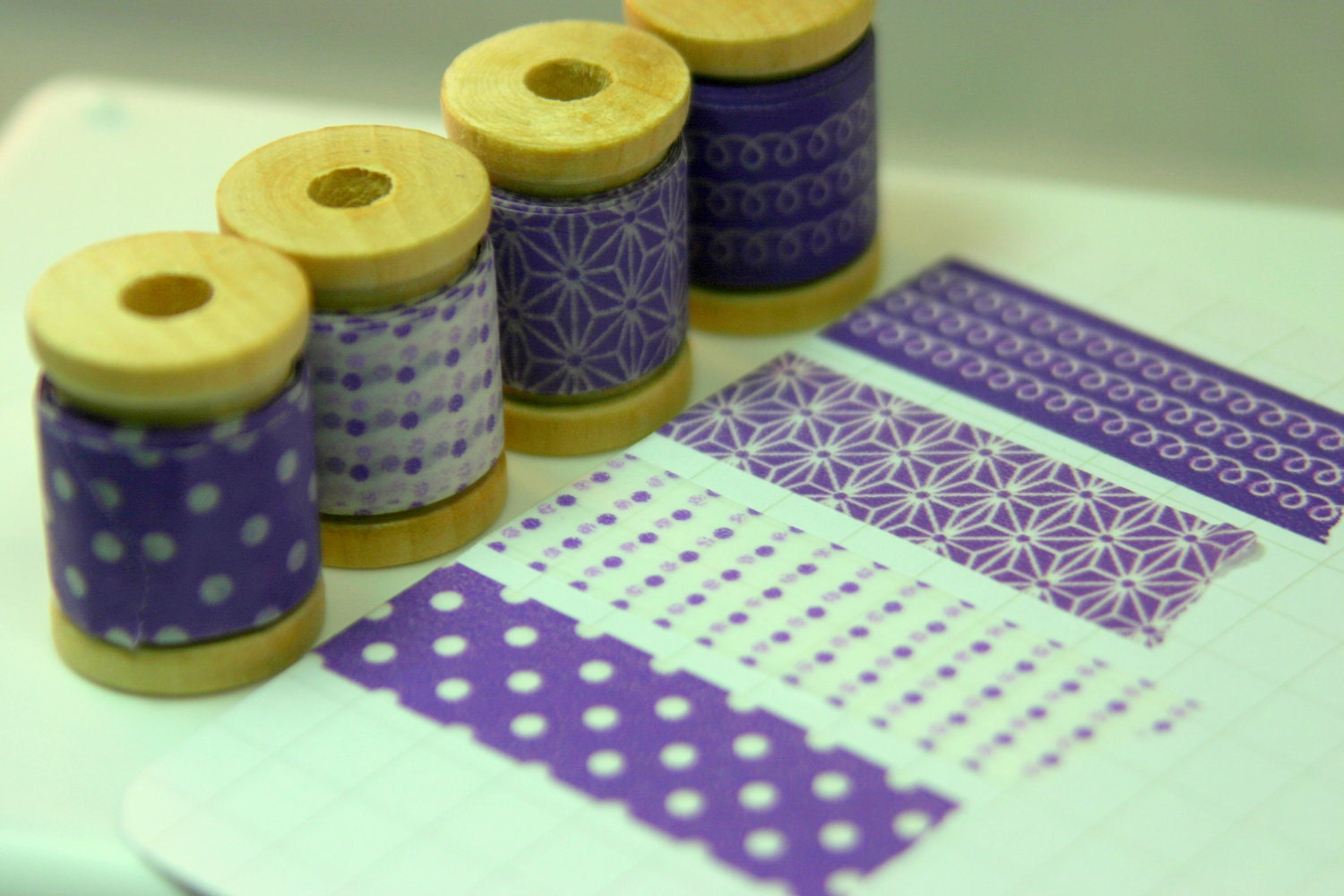 Washi Tape Assortment - 4 yards of purples Il_170x135
