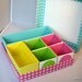 Supply Organizer for Washi Tape, sticker tins, journaling cards, etc.