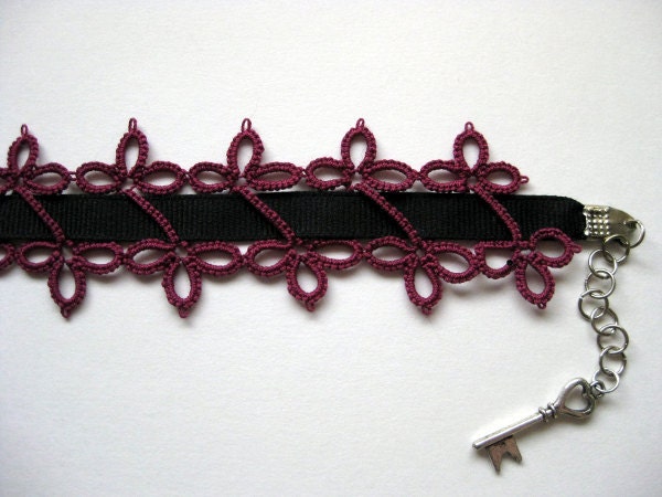 Arabella Tatted Choker/Bracelet - Printed Pattern (Hard Copy)