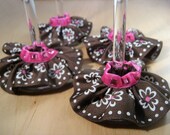 Pink & Brown Wine Skirts - Charms - set of 4 Il_170x135
