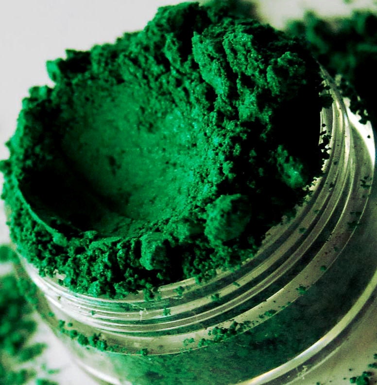 Envy - Semi Matte True Bright Green Mineral Eyeshadow - 10 Gram Sifter Jar - SMASH - SMASHCOSMETICS