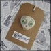 Skull Felted Brooch Baby Skeleton Needle Felted Pin 'Skeletot'